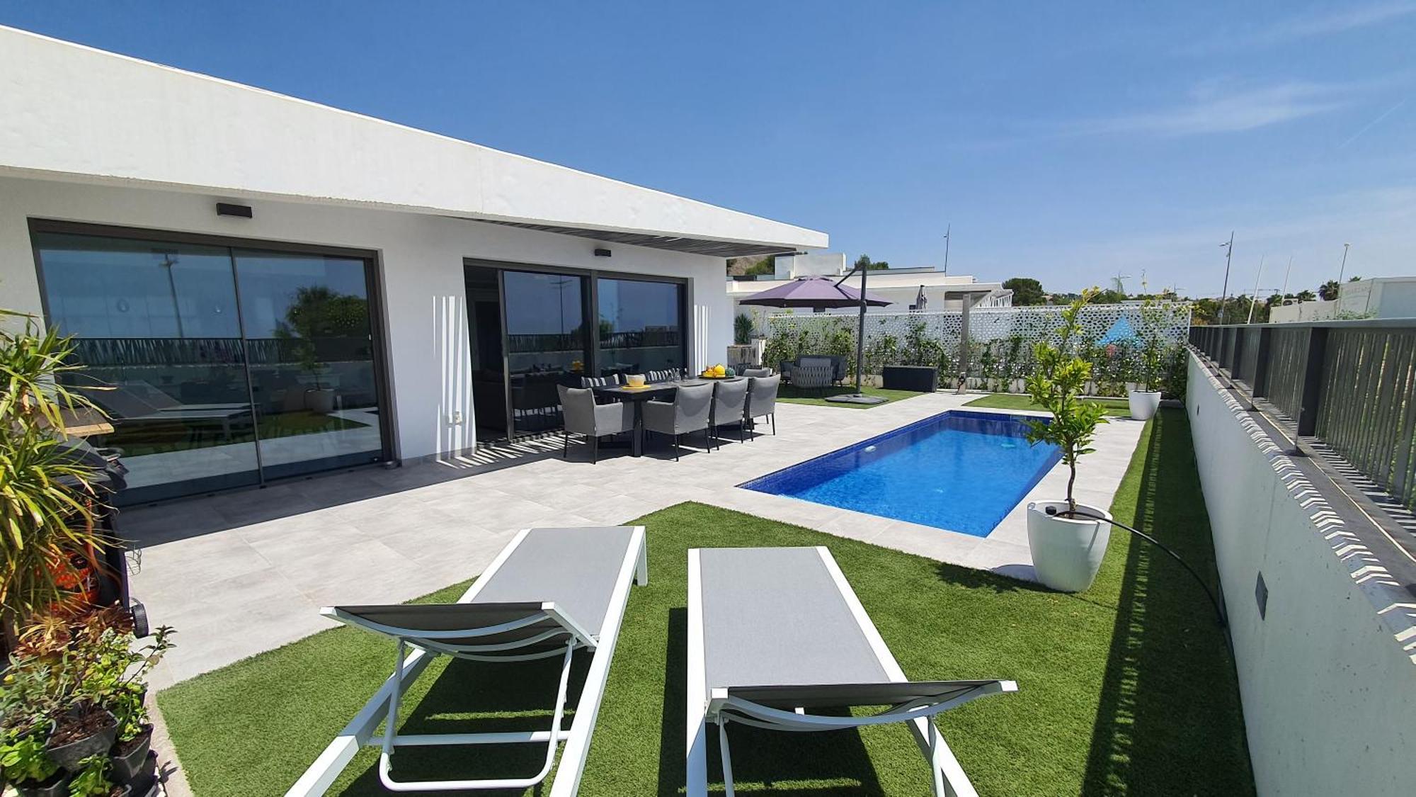 Pool & Snooker Villa Finestrat Exteriér fotografie